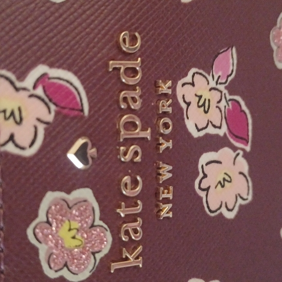 NWT Kate Spade Floral Cosmetic Case - Picture 4 of 8